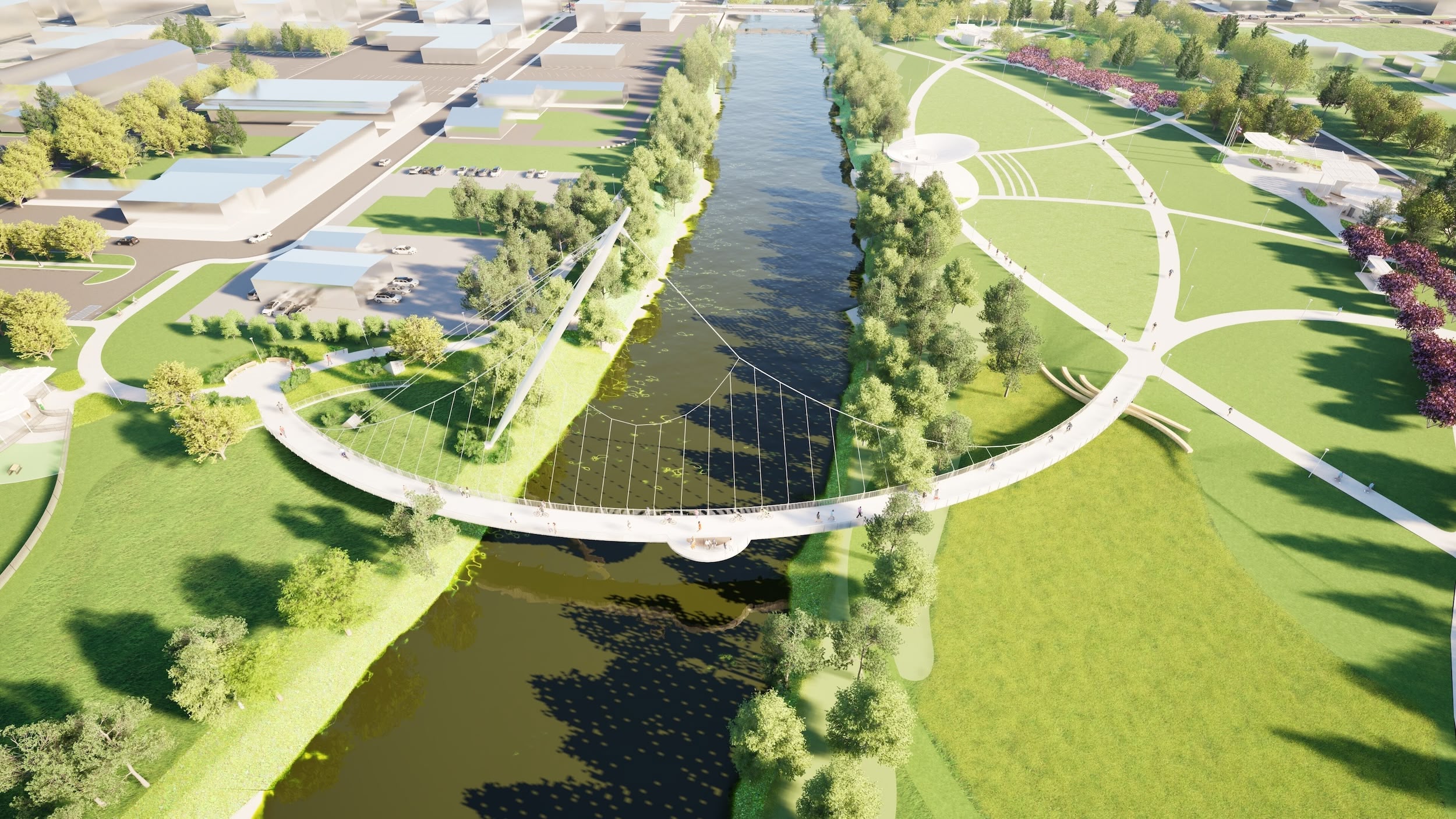 Blanchard River Bridge | Rosales + Partners Blanchard River Bridge | Rosales + Partners